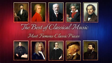 Recommended discography of classical music.
